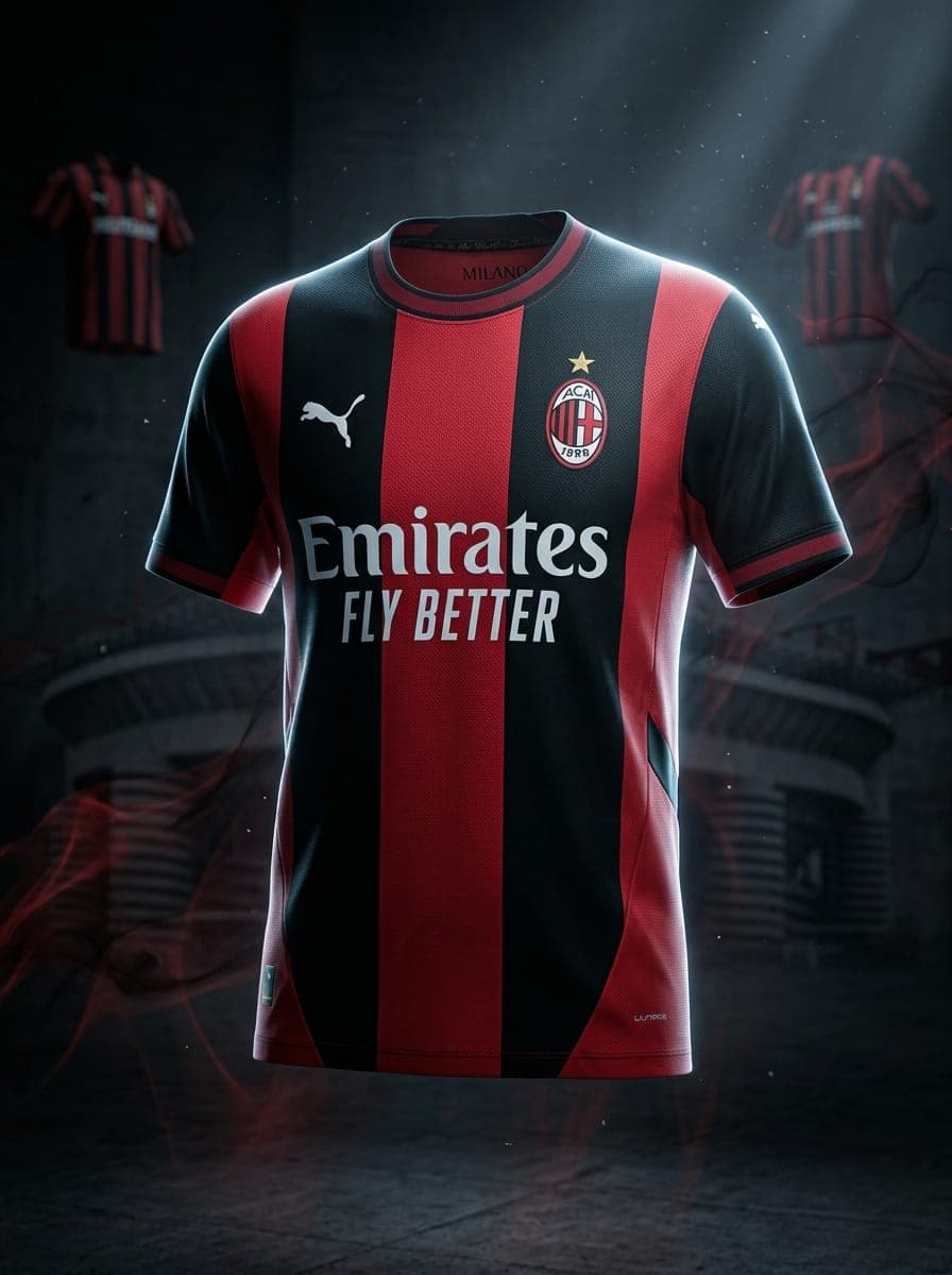 AC Milan 26/27 Home Rossoneri Player Version