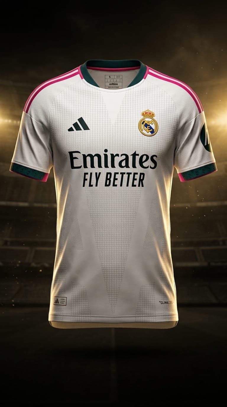 Real Madrid 26/27 Home Classic White Player Version